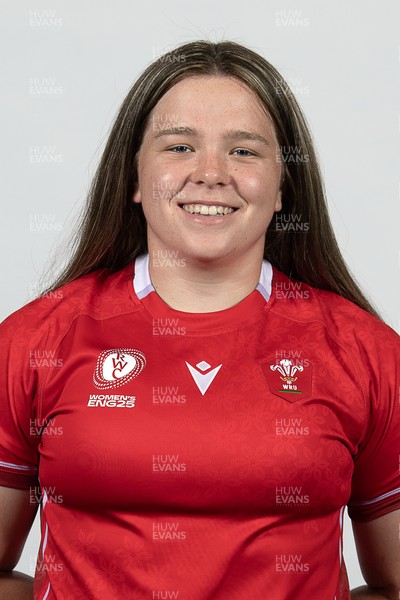 100725 - Wales Women Australia Tour Squad Portraits - Maisie Davies