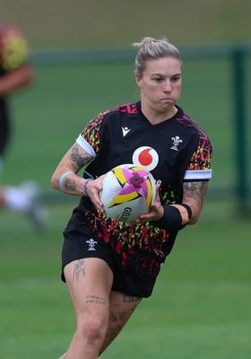 180825 - Wales Women Training Session - Keira Bevan during a Wales Women training session ahead of their first Women’s Rugby World Cup match against Scotland