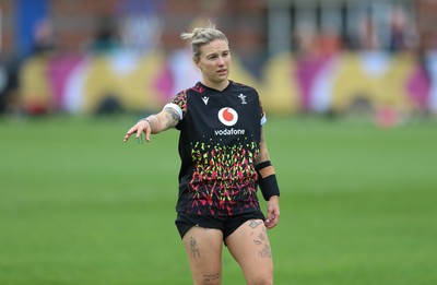 180825 - Wales Women Training Session - Keira Bevan during a Wales Women training session ahead of their first Women’s Rugby World Cup match against Scotland