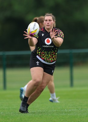 180825 - Wales Women Training Session - Gwenllian Pyrs during a Wales Women training session ahead of their first Women’s Rugby World Cup match against Scotland