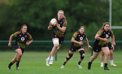 180825 - Wales Women Training Session - Alaw Pyrs during a Wales Women training session ahead of their first Women’s Rugby World Cup match against Scotland
