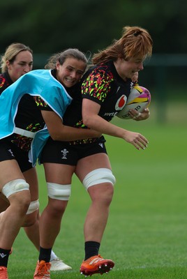 180825 - Wales Women Training Session - Kate Williams during a Wales Women training session ahead of their first Women’s Rugby World Cup match against Scotland