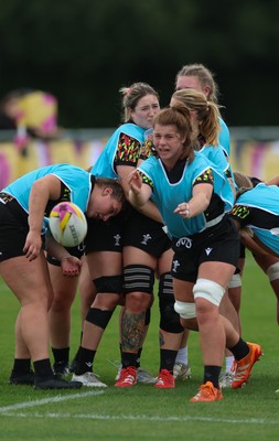 180825 - Wales Women Training Session - Kate Williams during a Wales Women training session ahead of their first Women’s Rugby World Cup match against Scotland