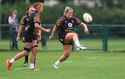 180825 - Wales Women Training Session - Kelsey Jones during a Wales Women training session ahead of their first Women’s Rugby World Cup match against Scotland