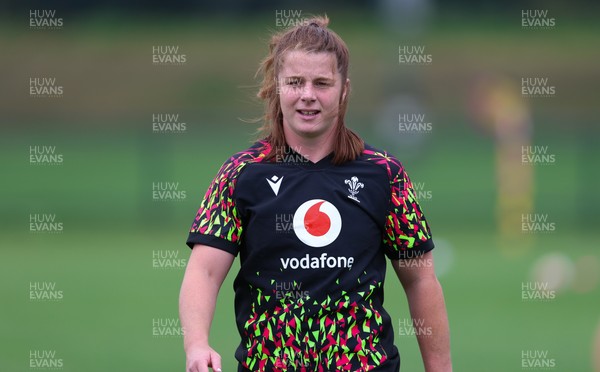 180825 - Wales Women Training Session - Kate Williams during a Wales Women training session ahead of their first Women’s Rugby World Cup match against Scotland