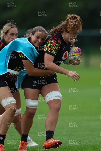 180825 - Wales Women Training Session - Kate Williams during a Wales Women training session ahead of their first Women’s Rugby World Cup match against Scotland