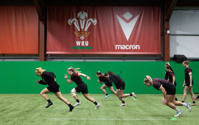 Wales Women Rugby Skills Session 120324