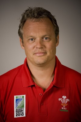 17.07.10 - Wales Women Rugby World Cup Squad 2010 - Dan Cottrell (Assistant Coach). 
