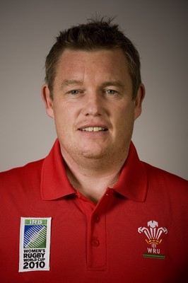 17.07.10 - Wales Women Rugby World Cup Squad 2010 - Jason Lewis (Head Coach). 