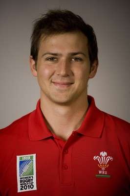 17.07.10 - Wales Women Rugby World Cup Squad 2010 - Jonny Gardner (Analyst). 