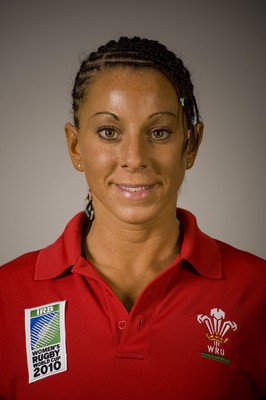 17.07.10 - Wales Women Rugby World Cup Squad 2010 - Non Evans. 