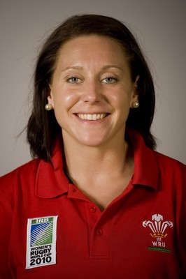 17.07.10 - Wales Women Rugby World Cup Squad 2010 - Sophie Bennett (Team Manager). 