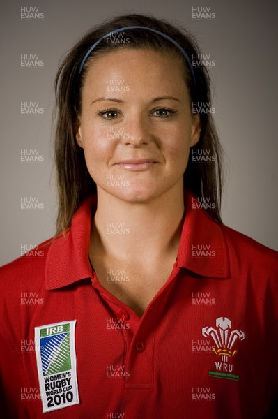 17.07.10 - Wales Women Rugby World Cup Squad 2010 - Caryl James. 
