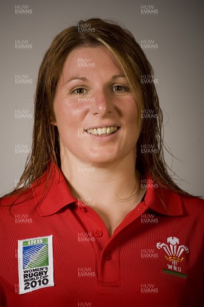 17.07.10 - Wales Women Rugby World Cup Squad 2010 - Jenny Davies. 