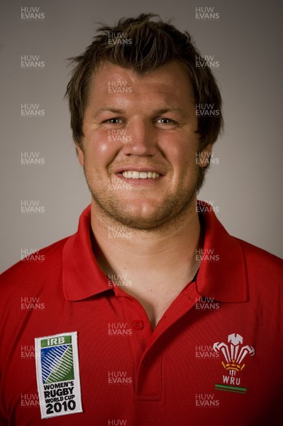 17.07.10 - Wales Women Rugby World Cup Squad 2010 - Ryan Harris (Conditioning Coach). 