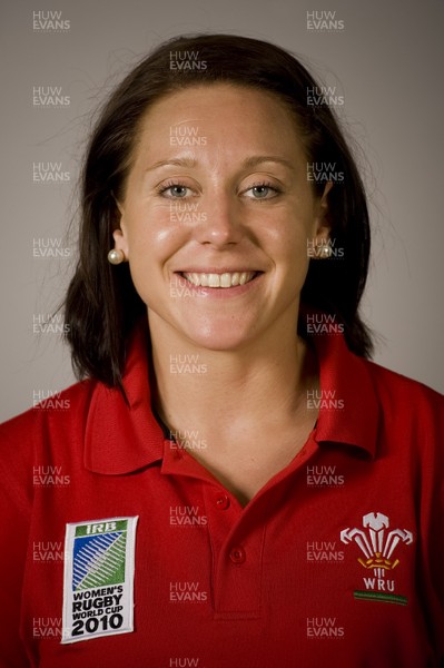 17.07.10 - Wales Women Rugby World Cup Squad 2010 - Sophie Bennett (Team Manager). 