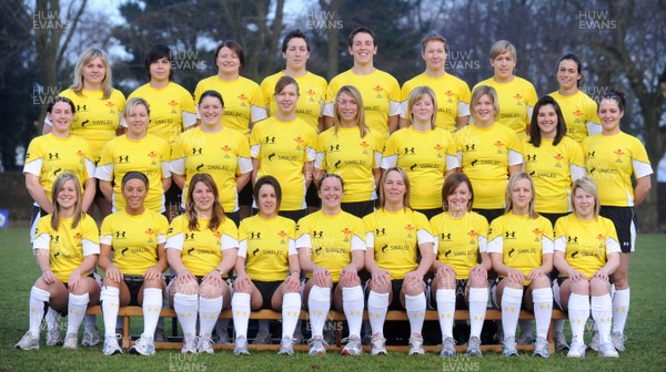 21.02.09 -  Wales Women RBS Six Nations Rugby Squad 2009. 