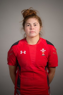 180115 - Wales Women Squad Portraits - Ffion Jones