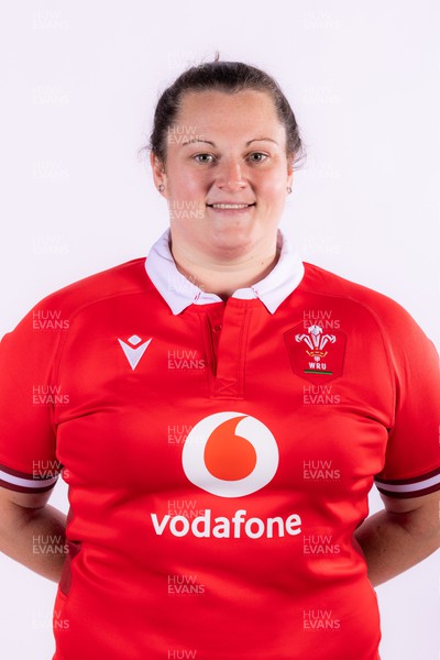 280923 - Wales Women Team Portraits for the match against USA- Abbey Constable