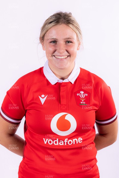 280923 - Wales Women Team Portraits for the match against USA- Alex Callender