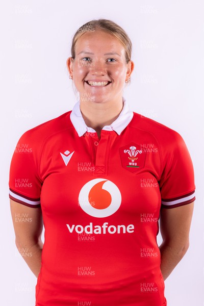 280923 - Wales Women Team Portraits for the match against USA- Carys Cox