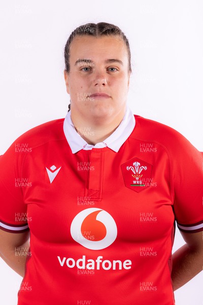 280923 - Wales Women Team Portraits for the match against USA- Carys Phillips