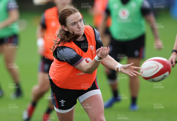 010923 - Wales Women Rugby training session - Sian Jones during a training session in the build up to the WXV matches in New Zealand