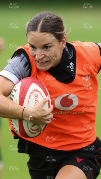 010923 - Wales Women Rugby training session - Jazz Joyce during a training session in the build up to the WXV matches in New Zealand