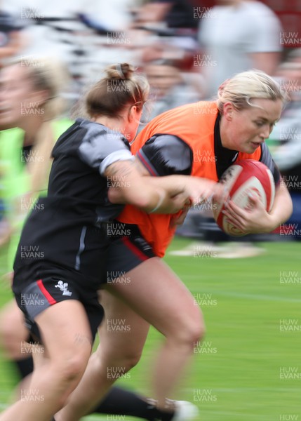 010923 - Wales Women Rugby training session - Meg Webb during a training session in the build up to the WXV matches in New Zealand