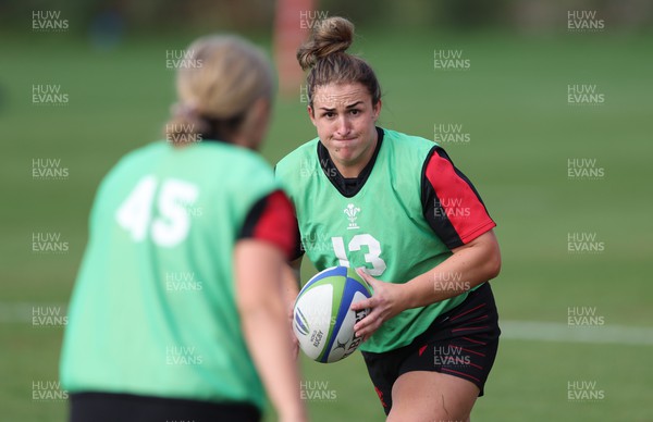 210922 - Wales Women RWC Training Session - during a training session ahead of departure to New Zealand for the Rugby World Cup