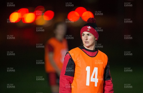 291020 - Wales Women Rugby Squad Training Session - Siwan Lillicrap during training session