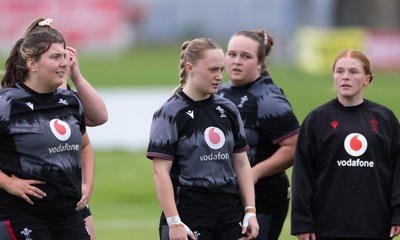 250625  Wales Women U20 Training Session - Wales Women U20 squad members during a training session ahead of their U20 Six Nations festival
