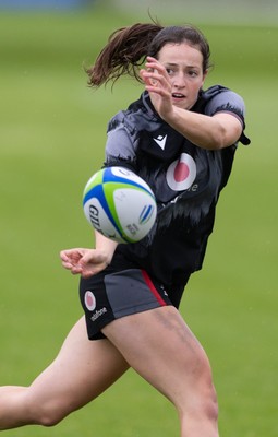 250625  Wales Women U20 Training Session - Hannah Lane during a training session ahead of their U20 Six Nations festival