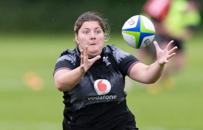 250625  Wales Women U20 Training Session - Stella Orrin during a training session ahead of their U20 Six Nations festival