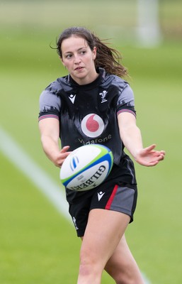 250625  Wales Women U20 Training Session - Hannah Lane during a training session ahead of their U20 Six Nations festival