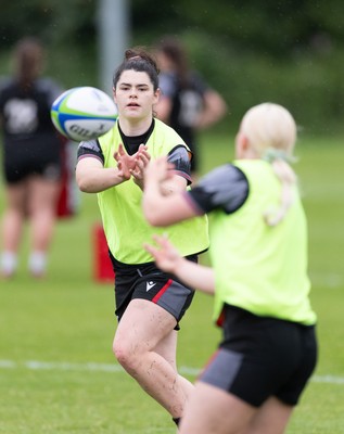 250625  Wales Women U20 Training Session - Lily Terry during a training session ahead of their U20 Six Nations festival