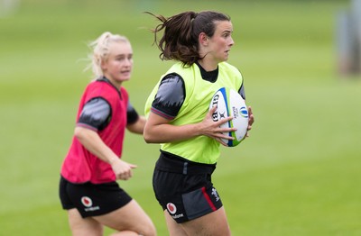 250625  Wales Women U20 Training Session - Branwen Metcalfe during a training session ahead of their U20 Six Nations festival