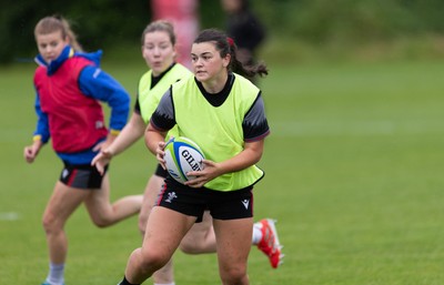 250625  Wales Women U20 Training Session - Chiara Pearce during a training session ahead of their U20 Six Nations festival