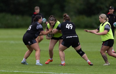 250625  Wales Women U20 Training Session - during a training session ahead of their U20 Six Nations festival