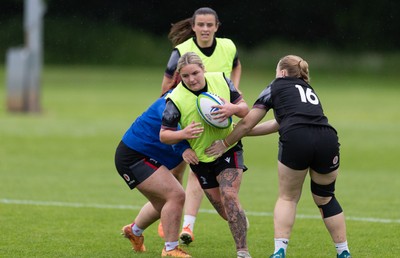 250625  Wales Women U20 Training Session - Molly Wakely during a training session ahead of their U20 Six Nations festival