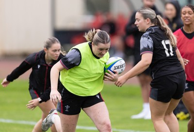 250625  Wales Women U20 Training Session - during a training session ahead of their U20 Six Nations festival