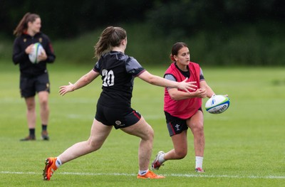 250625  Wales Women U20 Training Session - Carys Hughes during a training session ahead of their U20 Six Nations festival