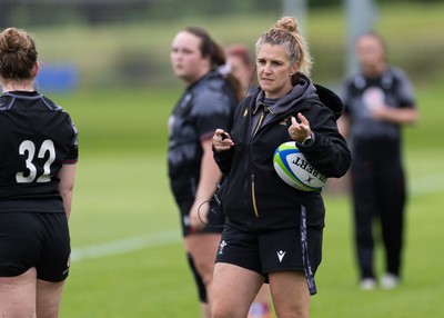 250625  Wales Women U20 Training Session - Catrina Nicholas-McLaughlin during a training session ahead of their U20 Six Nations festival