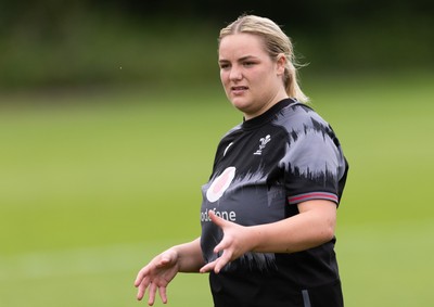 250625  Wales Women U20 Training Session - Molly Wakely during a training session ahead of their U20 Six Nations festival