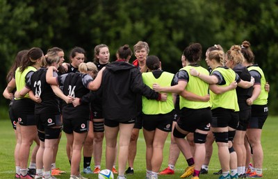 250625  Wales Women U20 Training Session - Wales Women U20 squad members during a training session ahead of their U20 Six Nations festival