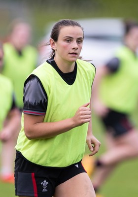 250625  Wales Women U20 Training Session - Branwen Metcalfe during a training session ahead of their U20 Six Nations festival