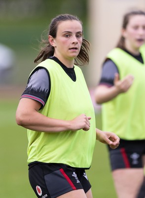 250625  Wales Women U20 Training Session - Branwen Metcalfe during a training session ahead of their U20 Six Nations festival