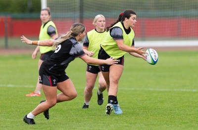 250625  Wales Women U20 Training Session - Chiara Pearce during a training session ahead of their U20 Six Nations festival