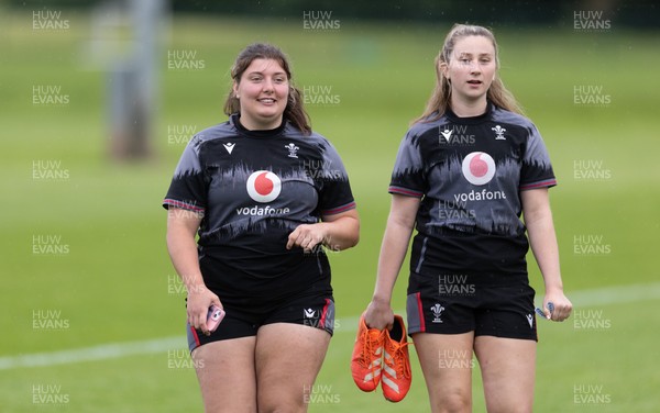 250625  Wales Women U20 Training Session - Stella Orrin during a training session ahead of their U20 Six Nations festival