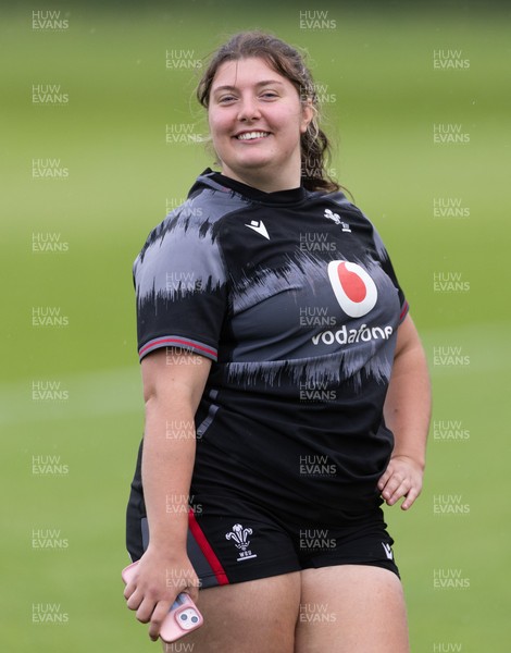 250625  Wales Women U20 Training Session - Stella Orrin during a training session ahead of their U20 Six Nations festival